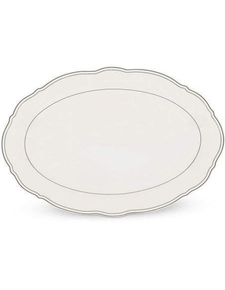 Plat de service ovale Odette 31,5 cm