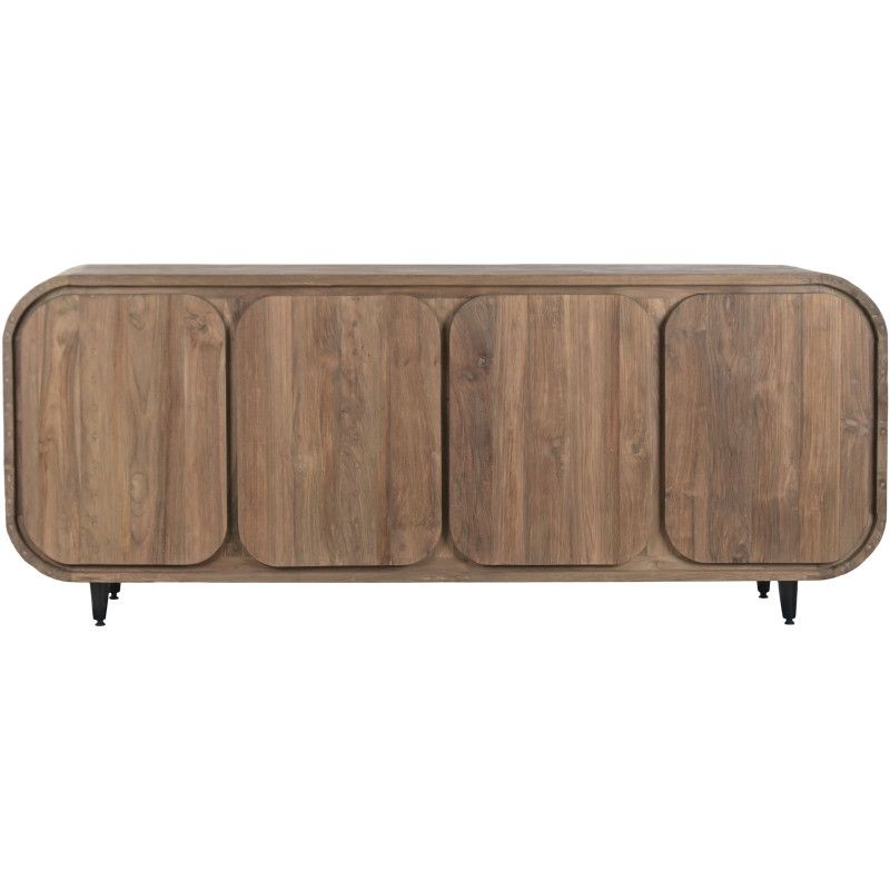 Buffet 4 portes naturel en teck...
