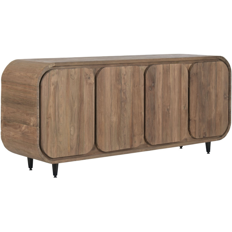 Buffet 4 portes naturel en teck...