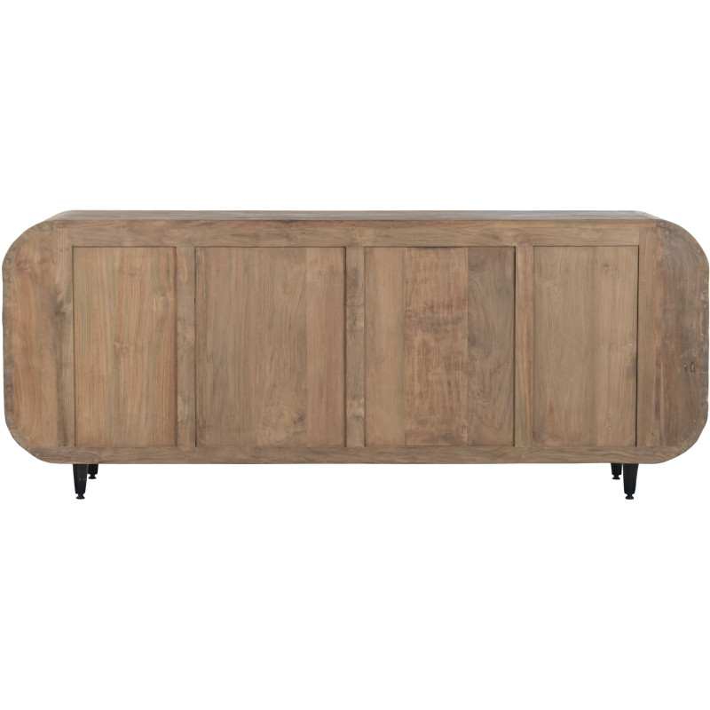 Buffet 4 portes naturel en teck...