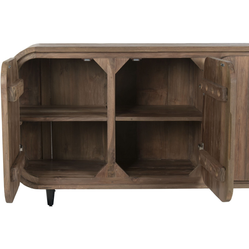 Buffet 4 portes naturel en teck...