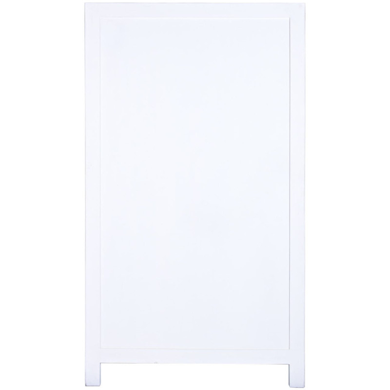 Armoire 2 portes blanche en orme...