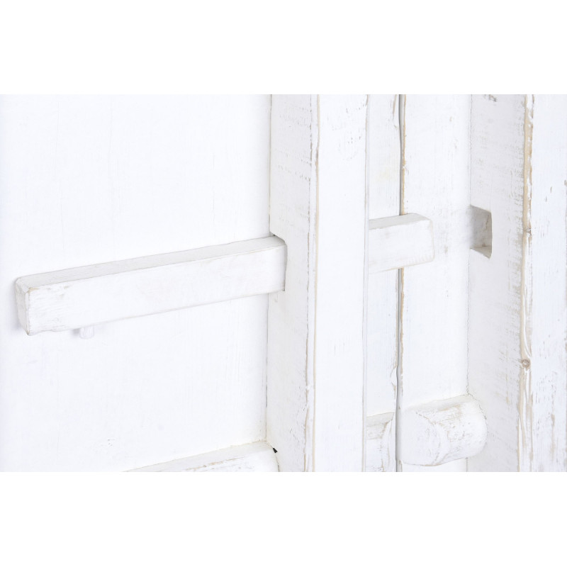 Armoire 2 portes blanche en orme...