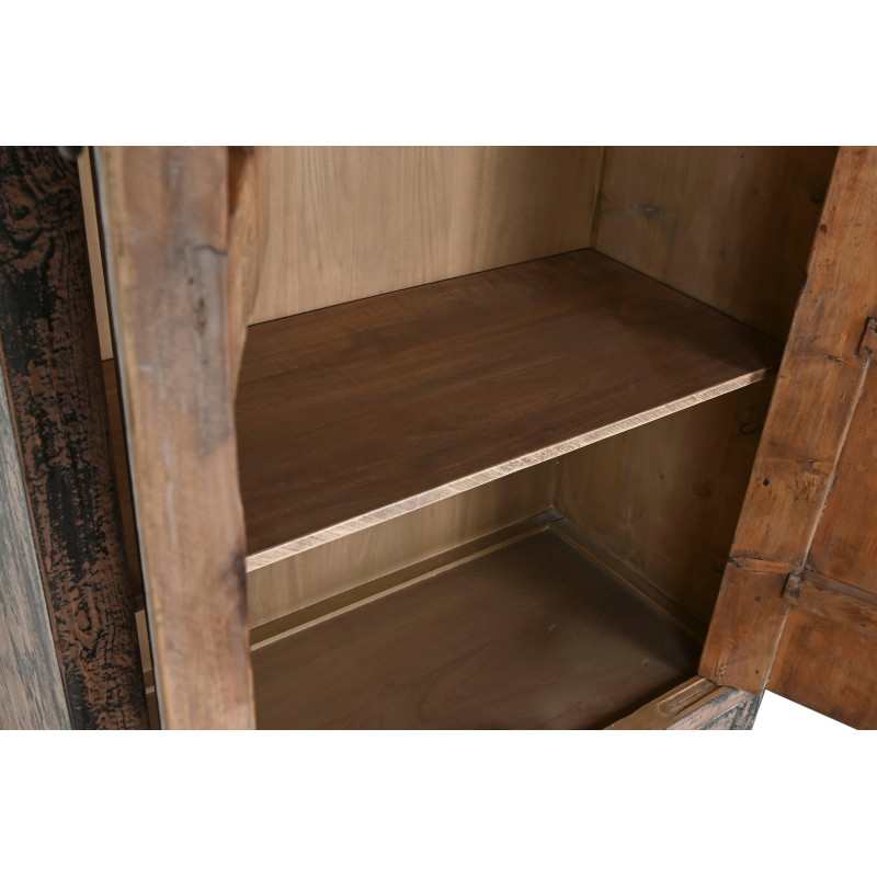 Armoire 2 portes 2 tiroirs vieillie...
