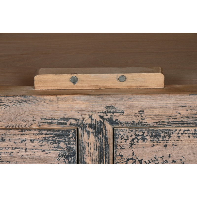 Armoire 2 portes 2 tiroirs vieillie...