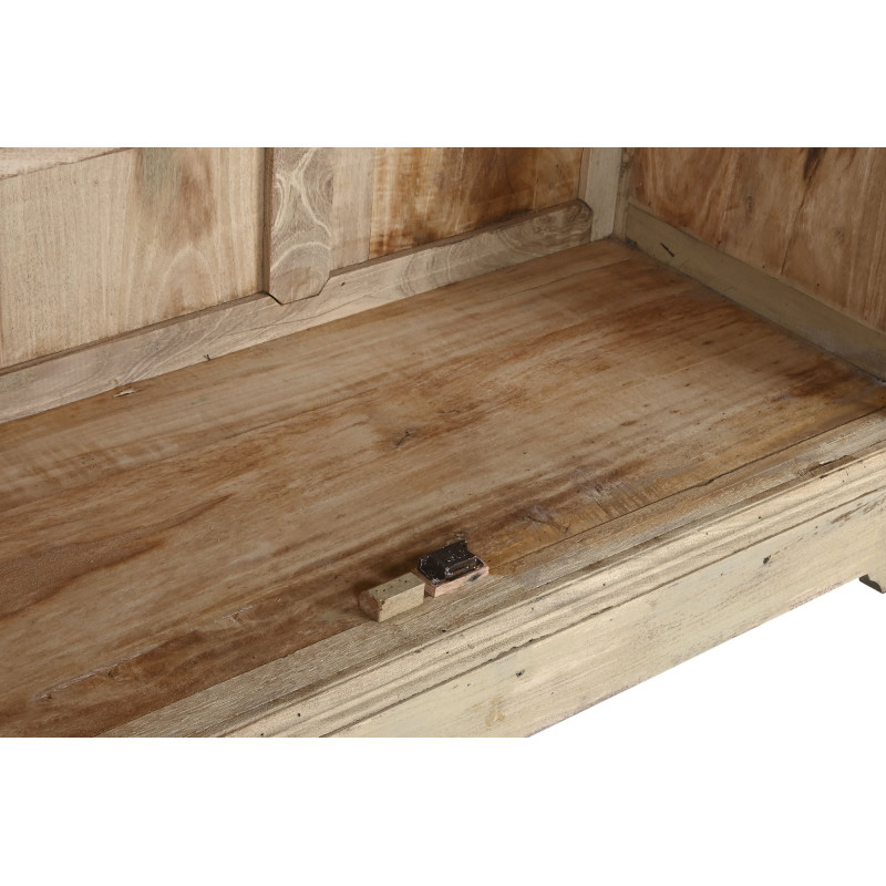 Vitrine 2 portes naturelle en bois...