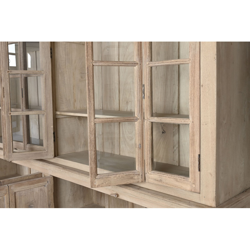 Vitrine vaisselier 8 portes naturelle...