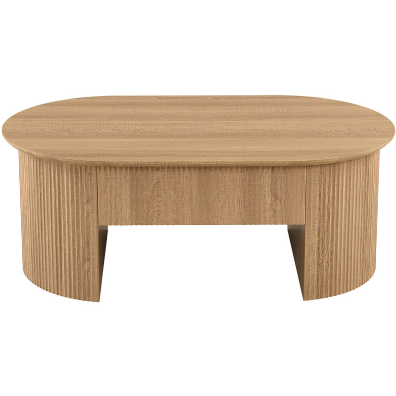 Table basse ovale plateau relevable...