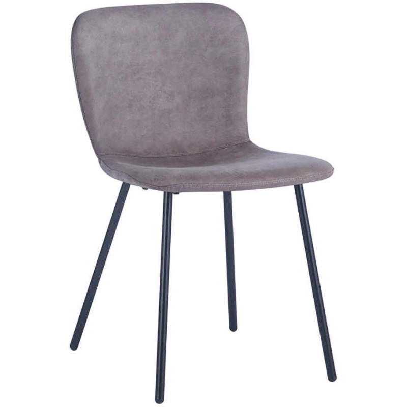 Chaise de salle à manger taupe en...