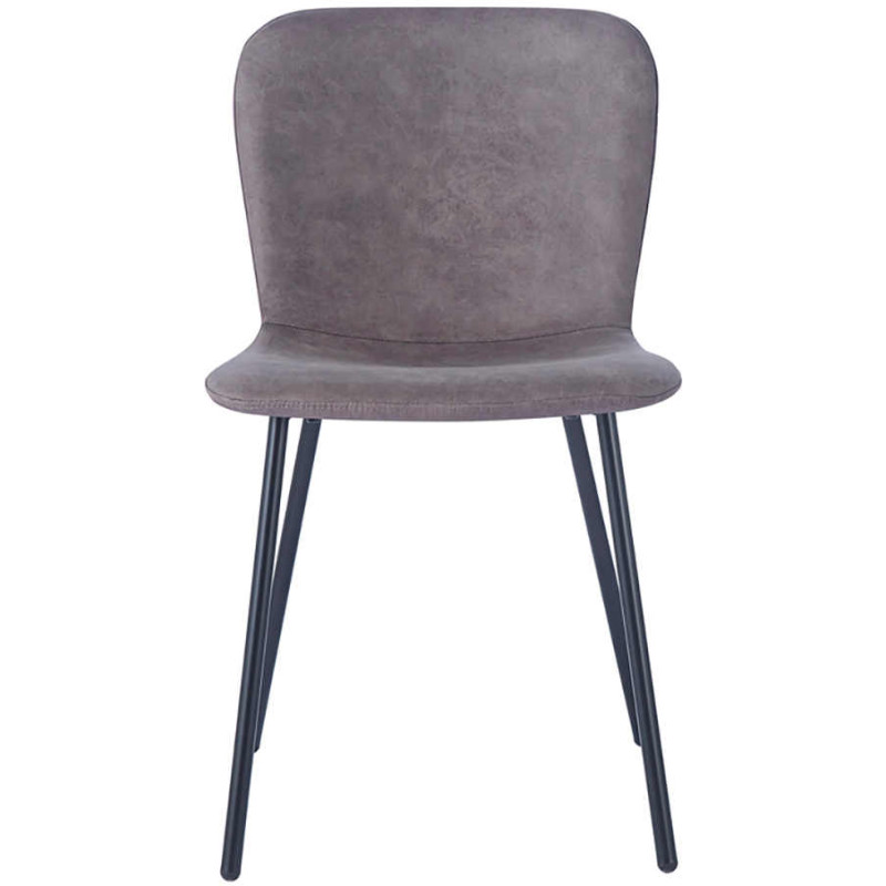 Chaise de salle à manger taupe en...