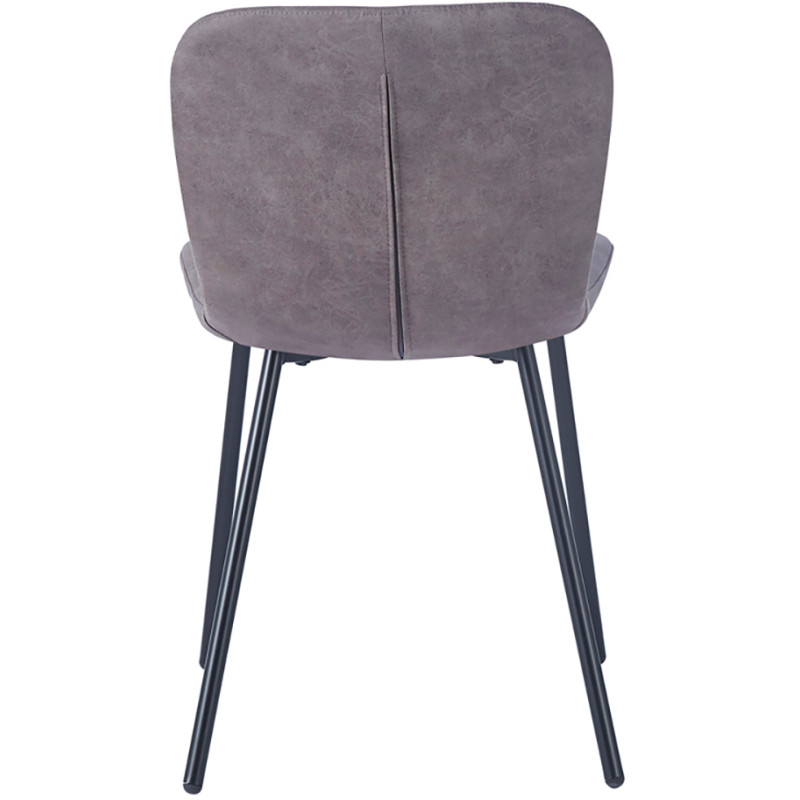 Chaise de salle à manger taupe en...