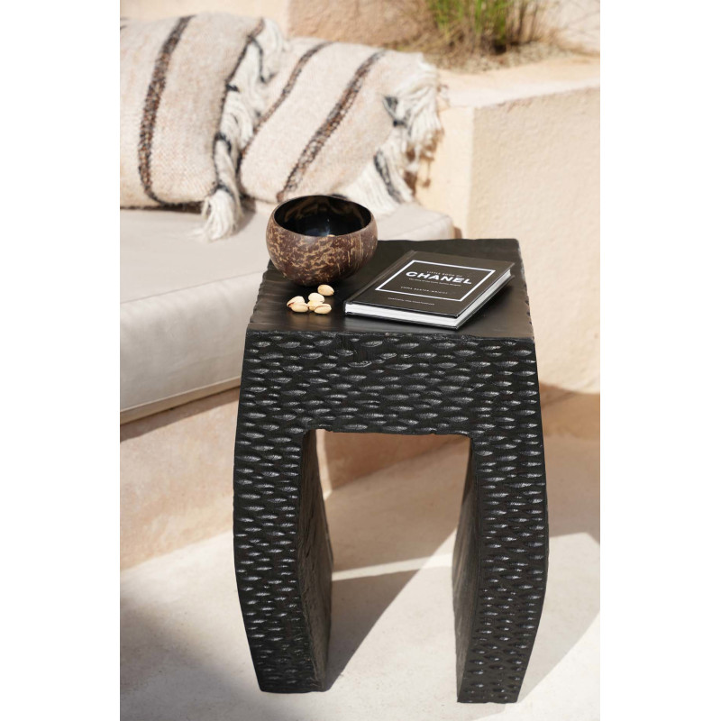 Tabouret d’appoint en bois de suar...