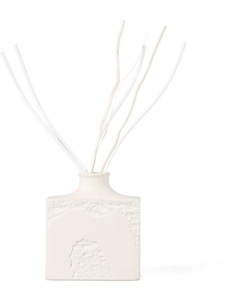 Diffuseur de parfum Lotus blanc à bâtonnets 200 ml en céramique blanche Marn