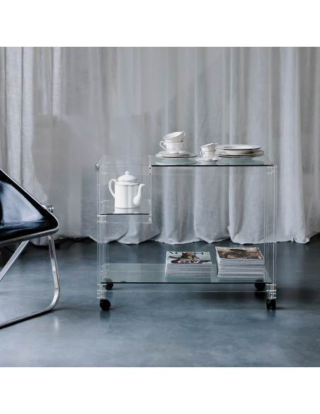 Théière en porcelaine blanche liseré noir 130 cl Odette