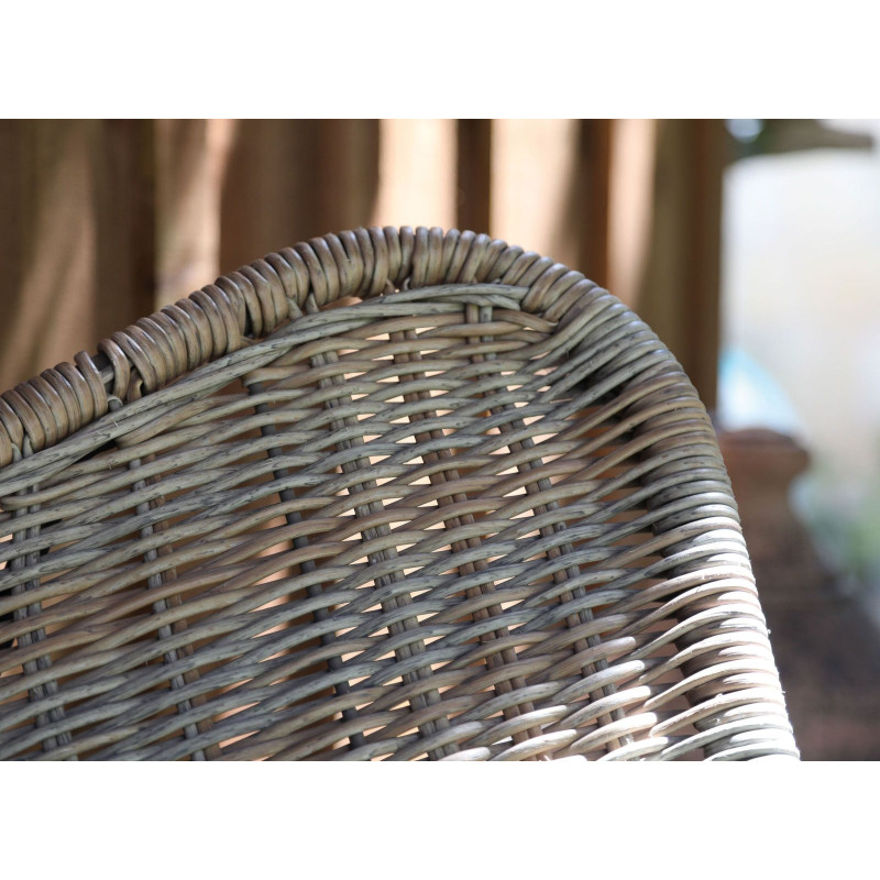 Lot de 2 fauteuils de jardin en...