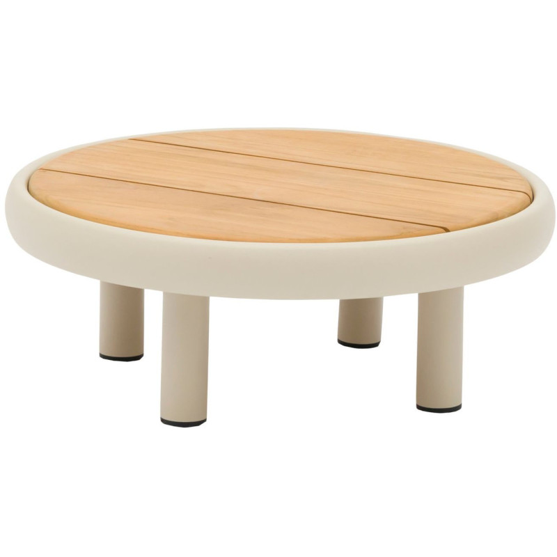 Table basse de jardin ronde teck FSC...