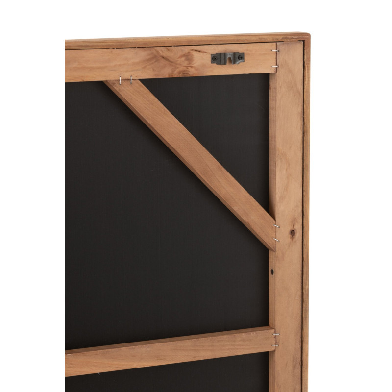 Tableau mural en relief bois de pin...