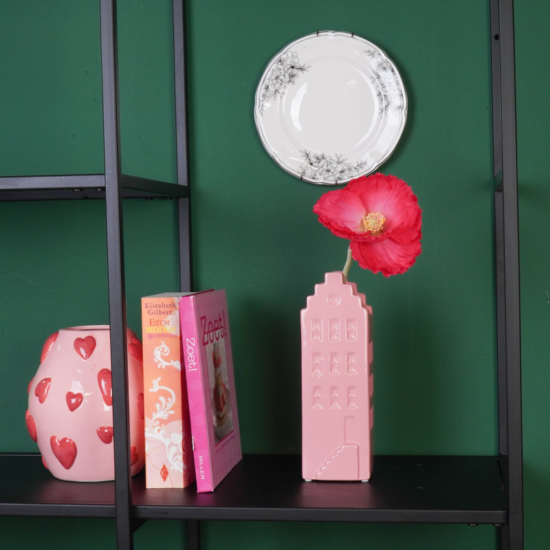 Vase maison en céramique rose clair...