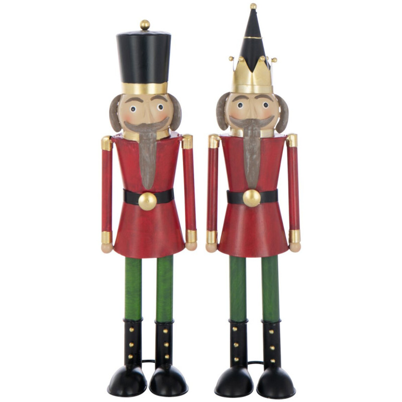 Lot de 2 casse-noisette décoratifs en...