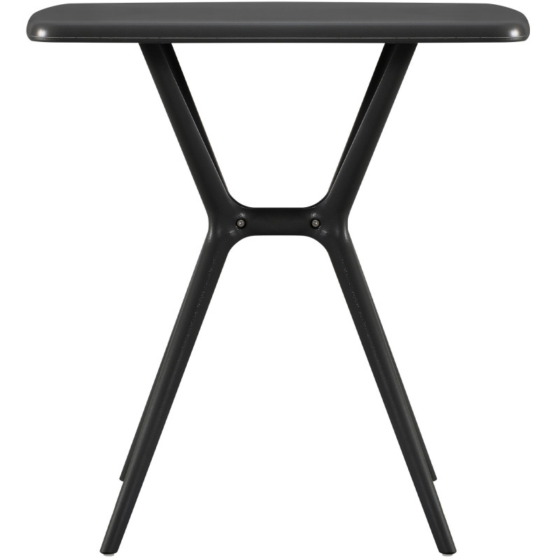 Table de jardin carrée noire en...