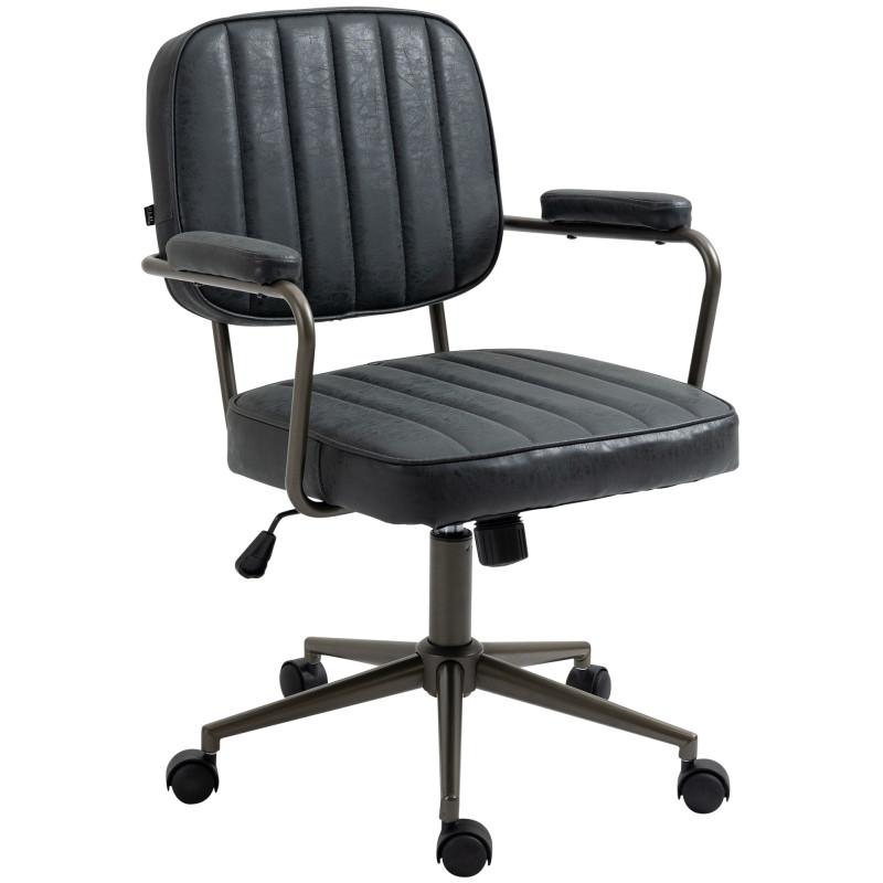 Fauteuil de bureau à roulettes en...