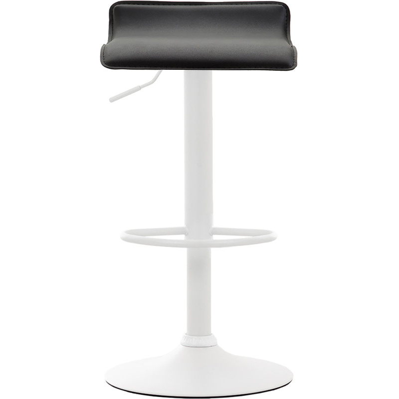 Tabouret de bar réglable noir et...