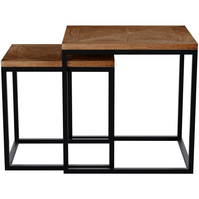 Ensemble 2 tables gigognes d’appoint...