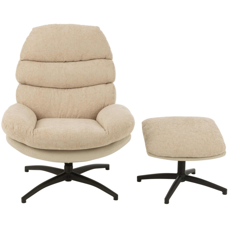 Fauteuil relax avec repose-pieds...