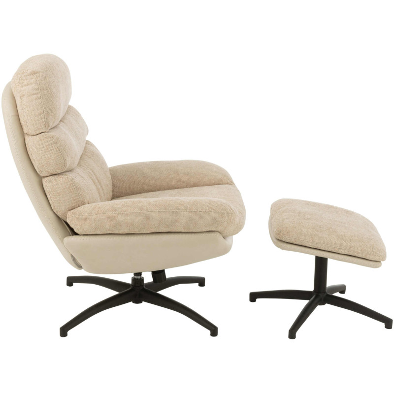 Fauteuil relax avec repose-pieds...