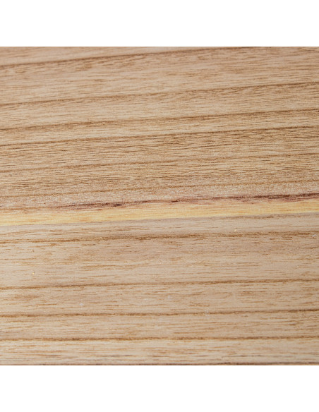 Console d’entrée blanc et bois 2 tiroirs 110 x 30 x 81 cm Clairval