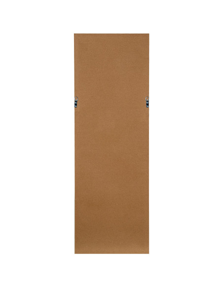 Triptyque toile fleurs cadre bois 30 x 90 cm Aubeline