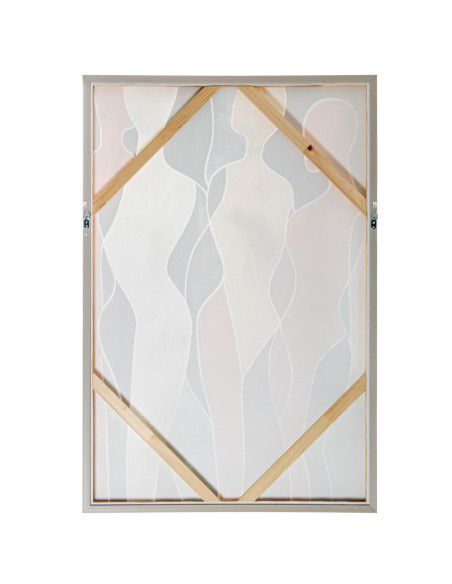 Tableau sur toile silhouettes abstraites 80 x 120 cm Valcora