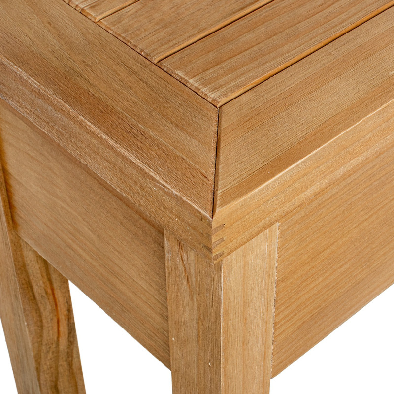 Console d’entrée en bois naturel 2...