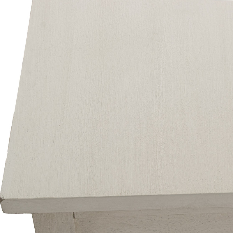Console en bois beige 2 tiroirs 90 x...