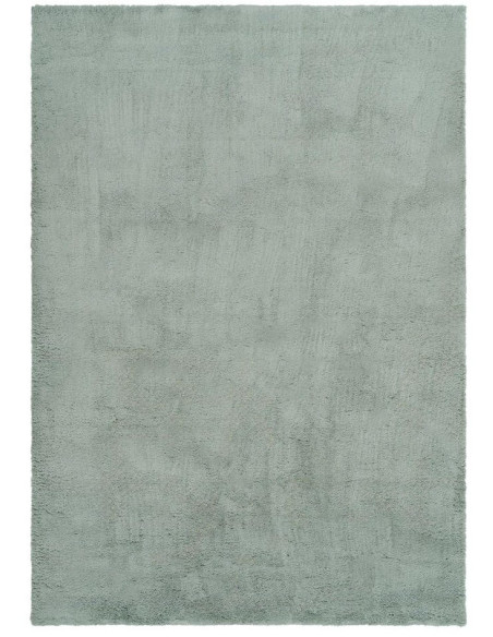 Tapis shaggy vert sauge foncé 200x300 cm Velisia