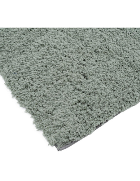 Tapis shaggy vert sauge foncé 200x300 cm Velisia