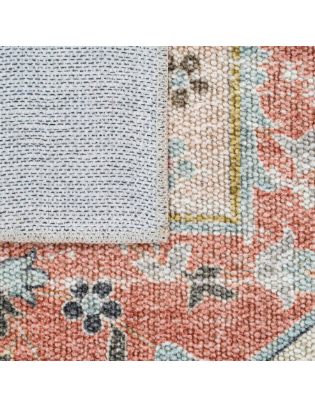 Tapis oriental vintage beige et rose 160x230 cm Mirava