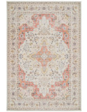 Tapis oriental vintage beige et rose 200x300 cm Mirava