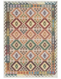 Tapis kilim ethnique beige terracotta 160x230 cm Zayrane