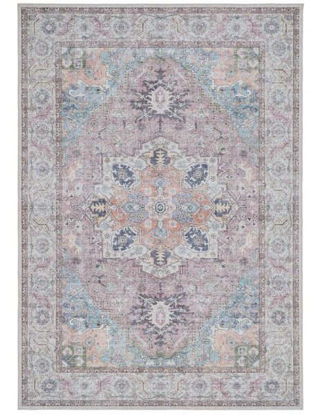 Tapis oriental pastel en polyester 160x230 cm Virelia