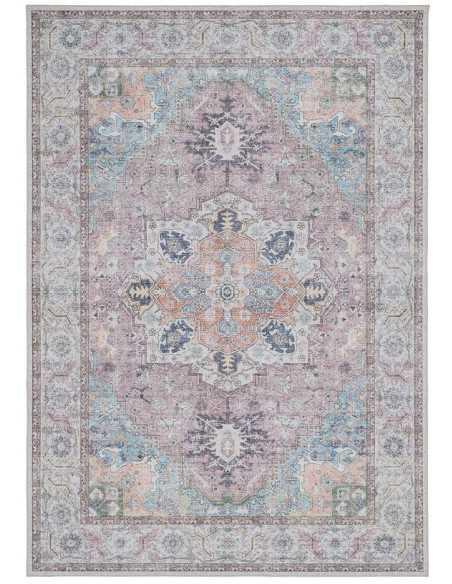 Tapis oriental pastel en polyester 160x230 cm Virelia