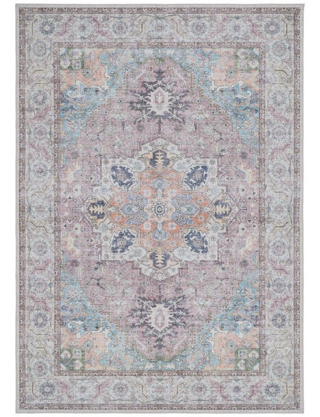 Tapis oriental pastel en polyester 200x300 cm Virelia