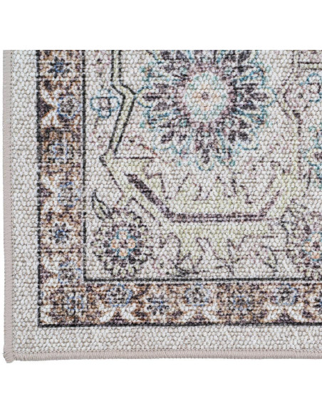 Tapis oriental pastel en polyester 200x300 cm Virelia