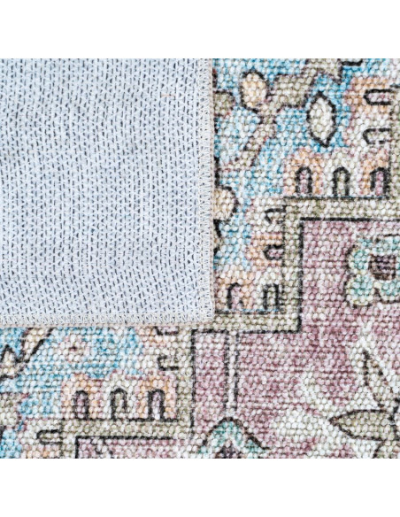 Tapis oriental pastel en polyester 200x300 cm Virelia