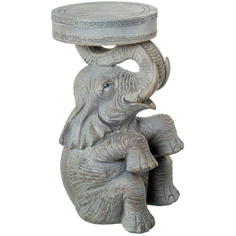 Table d’appoint éléphant en résine...