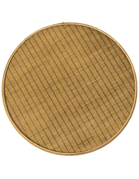 Table d’appoint ronde en bambou Kanoa