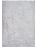 Tapis de salon shaggy gris clair à poils longs 200x300 cm Velisia