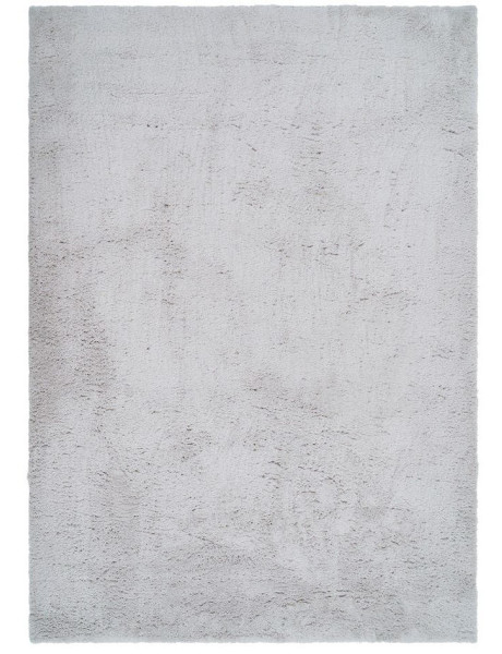 Tapis de salon shaggy gris clair à poils longs 200x300 cm...