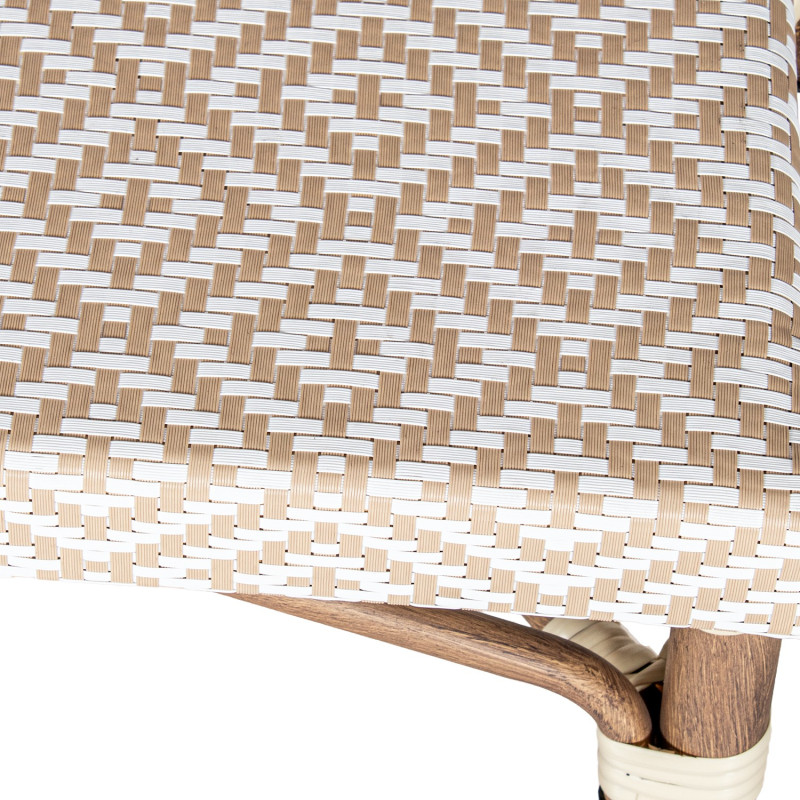 Chaise bistrot extérieur beige...