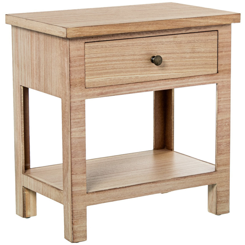 Table de chevet bois naturel 1 tiroir...